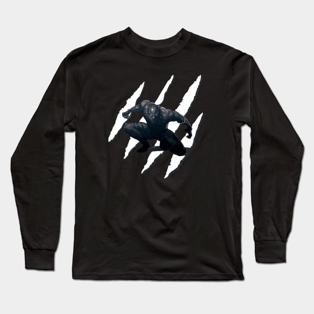 The King's Claws Long Sleeve T-Shirt by JJFDesigns